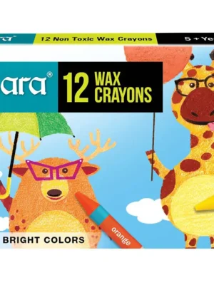 APSARA WAX CRAYONS 12 COLOR