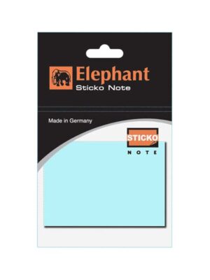 ELEPHANT 106911 3*3 STICKY NOTES PASTEL BLUE