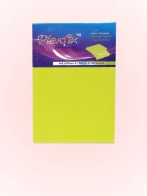 PLANFIX 007 STICKY PAD 4X6 100SHEETS