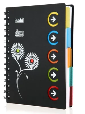 SOLO NA 553 A5 5SUBJECT NOTEBOOK