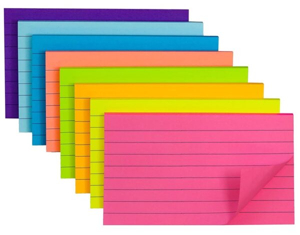 LEVIN E4 RULED NOTES 3X4 100SHEETS