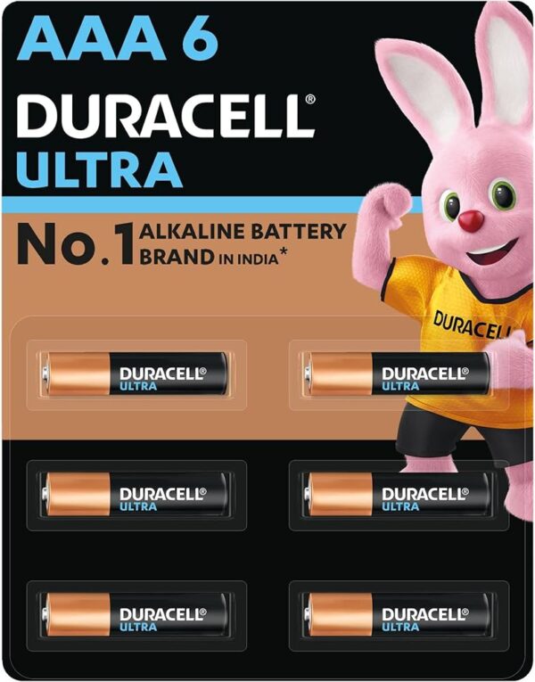 DURACELL AAA ULTRA CARD OF 6PCS CELL