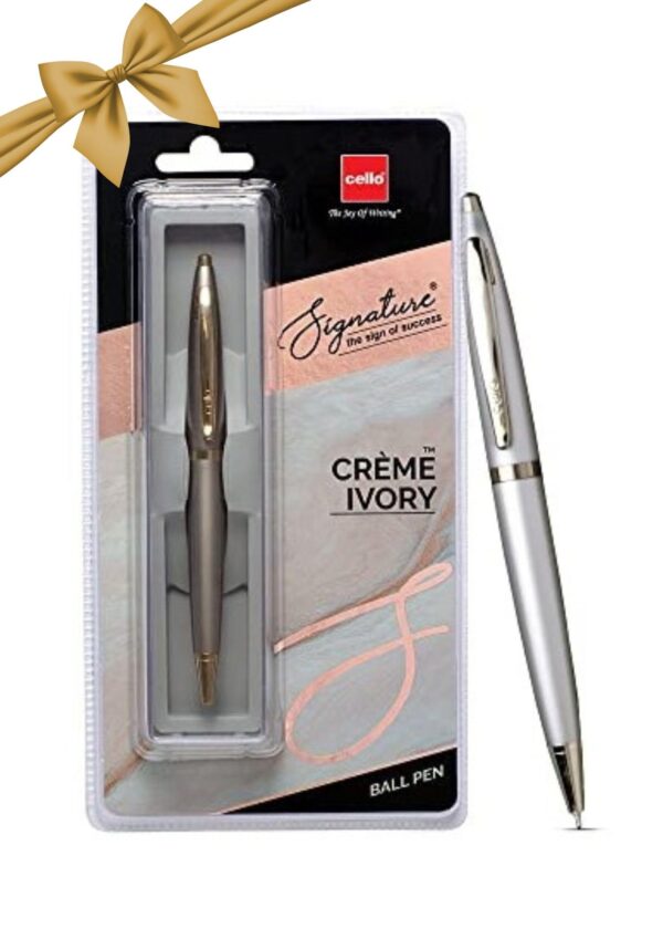 CELLO SIGNATURE CREME IVORY BALL PEN