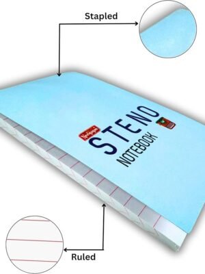 NEELGAGAN SHORTHAND STENO NOTEBOOK 200 PAGES 60