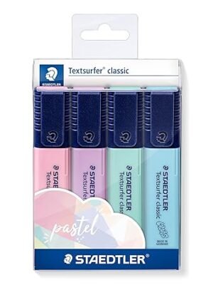 STAEDTLER 364 CWP4PA HIGHLIGHTER PASTEL COLOR PACK OF 4
