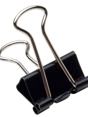 JB9 19MM BINDER CLIPS [Pack of 12]