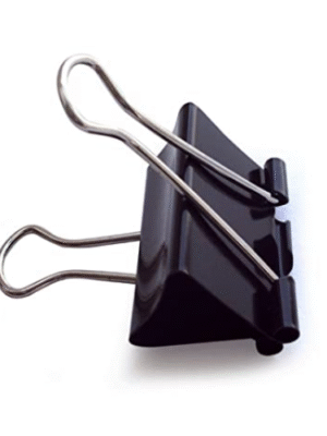 JB9 25MM BINDER CLIPS [Pack of 12]
