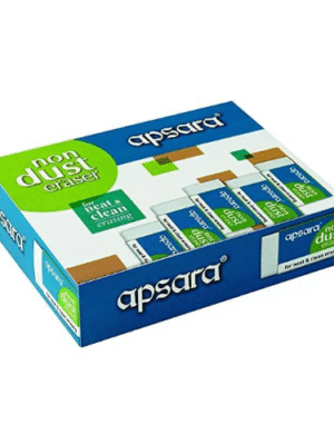 APSARA NON-DUST ERASER SMALL PACK OF 20PCS