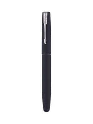 PARKER FRONTIER MATTE BLACK GUN METAL TRIM RB 825
