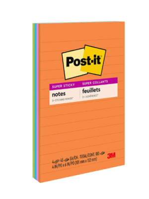 PLANFIX 007 STICKY PAD 4X6 100ST