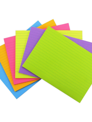 PLANFIX 008 STICKY PAD RULED Y 8X6 100ST