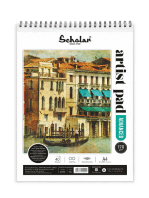 SCHOLAR APA4 A4 ARTIST PAD ADVANCE 170GSM 40SHEET