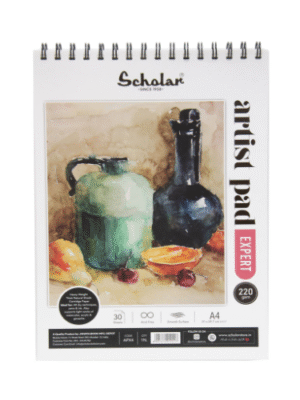 SCHOLAR APX4 A4 ARTIST PAD EXPERT 220GSM 30SHEET