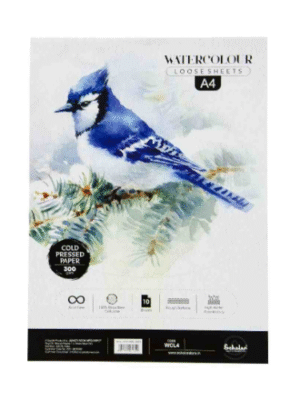 SCHOLAR WCL4 A4 WATER COLOR COLDPRESS LOOSE SHEET 300GSM 10SHEET