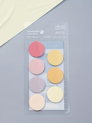 PLANFIX 22058 STICKY NOTES TRANSPARENTE