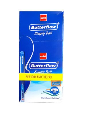 CELLO BUTTERFLOW SIMPLY BALL PEN PACK OF 20PCS