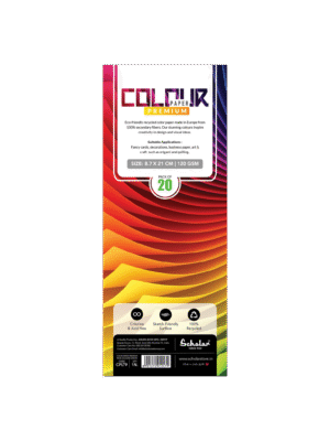 SCHOLAR CPLT9 BOOKMARK COLOR PAPRE SHEET 20SHEET