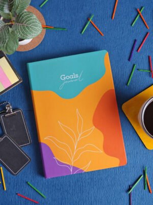 SCHOLAR AGL2 A5 GOALS JOURNAL ARTCOVER NOTEBOOK