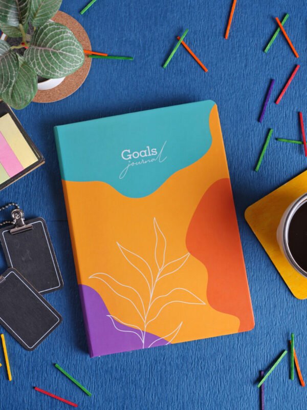 SCHOLAR AGL2 A5 GOALS JOURNAL ARTCOVER NOTEBOOK