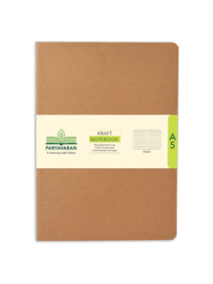 SCHOLAR KNB2 A5 KRAFT RULED NOTEBOOK