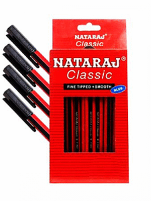 NATARAJ CLASSIC BALL PEN PACK OF 20PCS