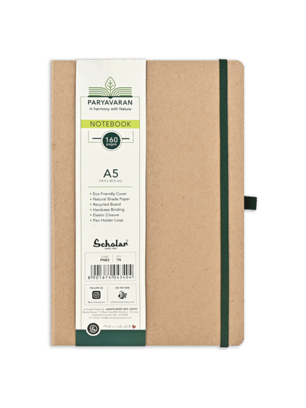 SCHOLAR PNB2 A5 PARYAVARAN NOTEBOOK