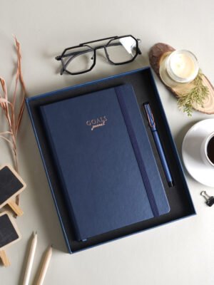 SCHOLAR JGL2 A5 PREMIUM GOALS JOURNAL NOTEBOOK+PEN