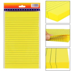 PLANFIX 21038 STICKY PAD RULED YELLOW COLOR 8X6 50SHEETS
