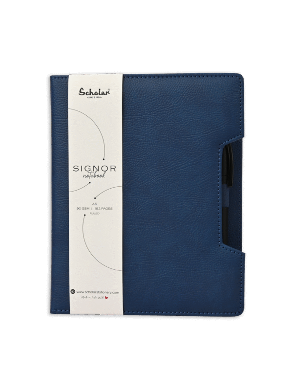 SCHOLAR SGN2 A5 SIGNOR NOTEBOOK WITH PEN