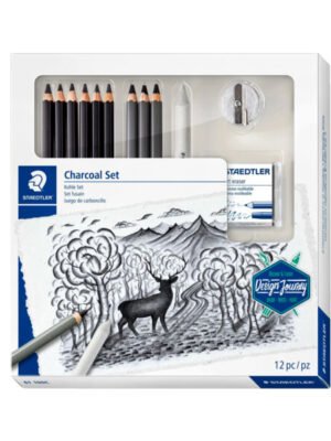 STAEDTLER 61 100C CHARCOAL PENCIL SET