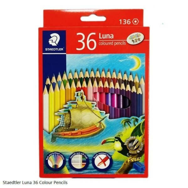 STAEDTLER 136 C36 LUNA COLOR PENCILS PACK OF 36COLORS