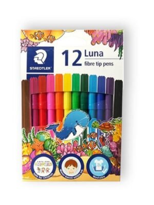 STAEDTLER 327 LWP12  LUNA FIBERTIP PEN SET PACK OF 12