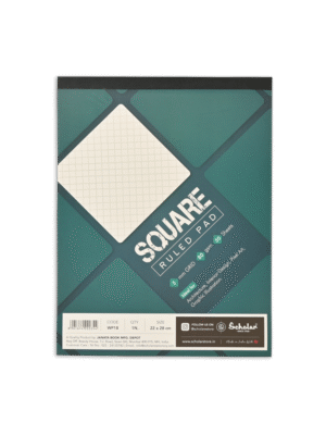 SCHOLAR WP18 CLASSIC SQUARE PAD 80GSM 50SHEET