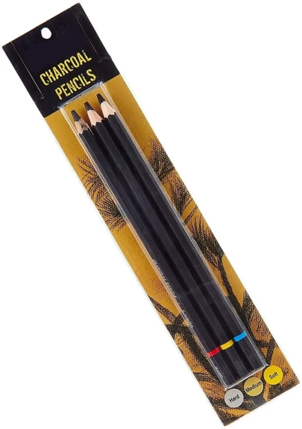 CAMEL CHARCOAL PENCIL(3PC)-90