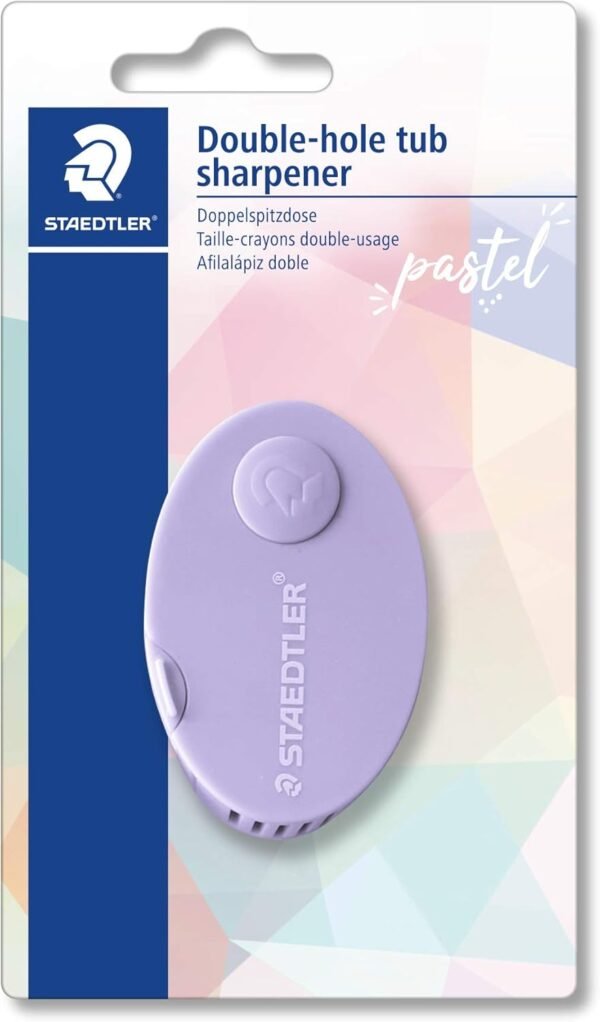 STAEDTLER 512 PS2BKPA TUB SHARPENER PASTEL