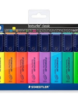 STAEDTLER 364 WP8 CLASSIC HIGHLIGHTER PACK OF 8PCS