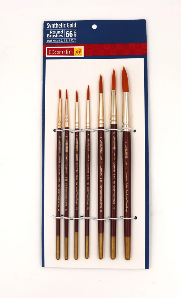 CAMEL BRUSH ROUND (SR 66) SET 7PCS 300