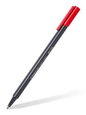 STAEDTLER 403-2 TRIPLUS ROLLER BALL RED PEN