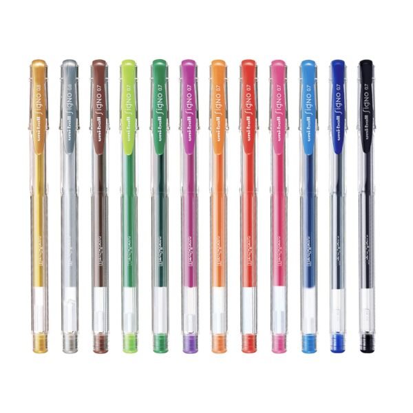 UNIBALL UM-100 ASSORTED COLOR PEN 12N 800