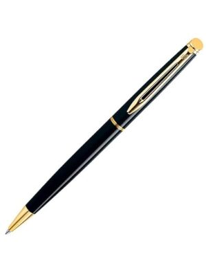 WATERMAN HEMISPHERE MARS BLACK GOLD TRIM BALL PEN