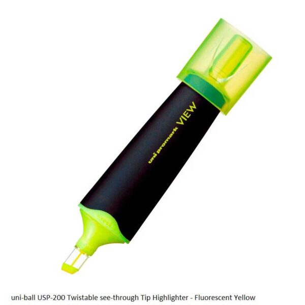 UNIBALL 200 YELLOW HIGHLIGHTER 100