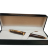 SH 9370 COFFEE BR WITH GD TRIMS BP 3000" BALL PEN - Image 2
