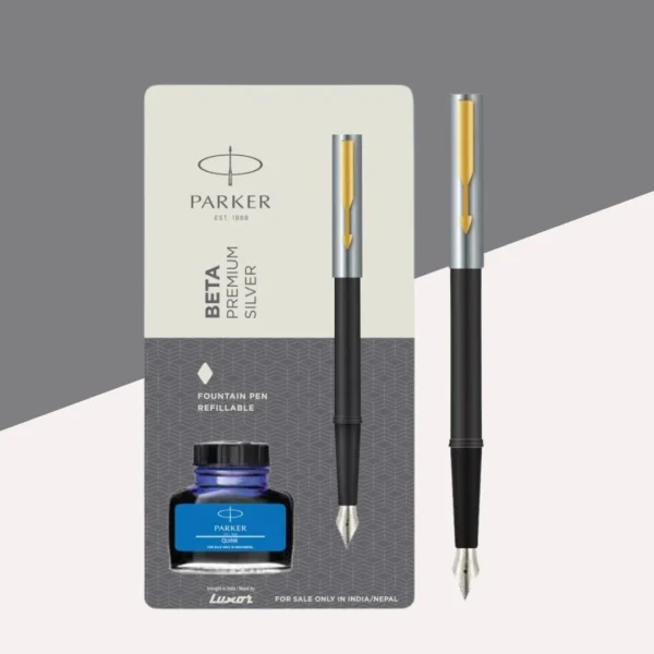 PARKER BETA PREMIUM SILVER GT FP+INK 250