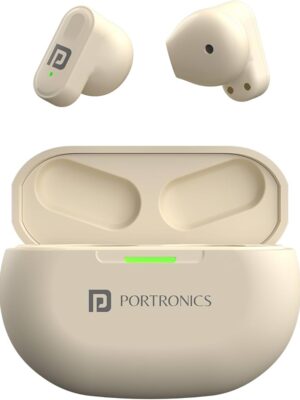 PORTRONICS 2213 BT EARPODS TWINS S17 BEIGE 1999