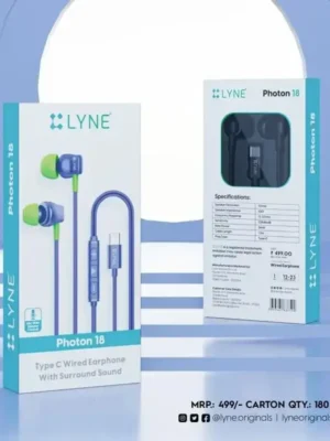 LYNE PHOTON 18 WIRED EARPHONE 499