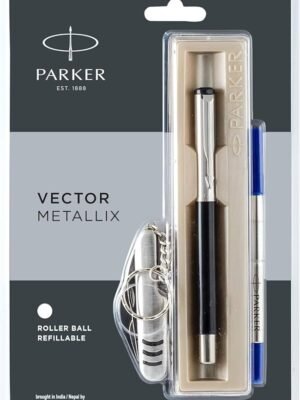 PARKER VECTOR METALLIX CT RB+SWISS KNIFE 470