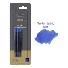 PARKER CARTRIDGE QUINK BLUE 100