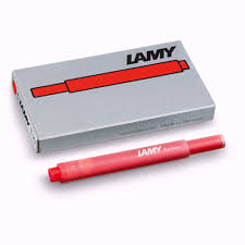 LAMY INK CARTRIDGE T10 RED 260