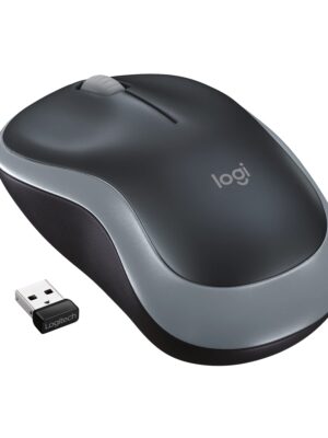 LOGITECH M185 BLACK WIRELESS MOUSE 1195