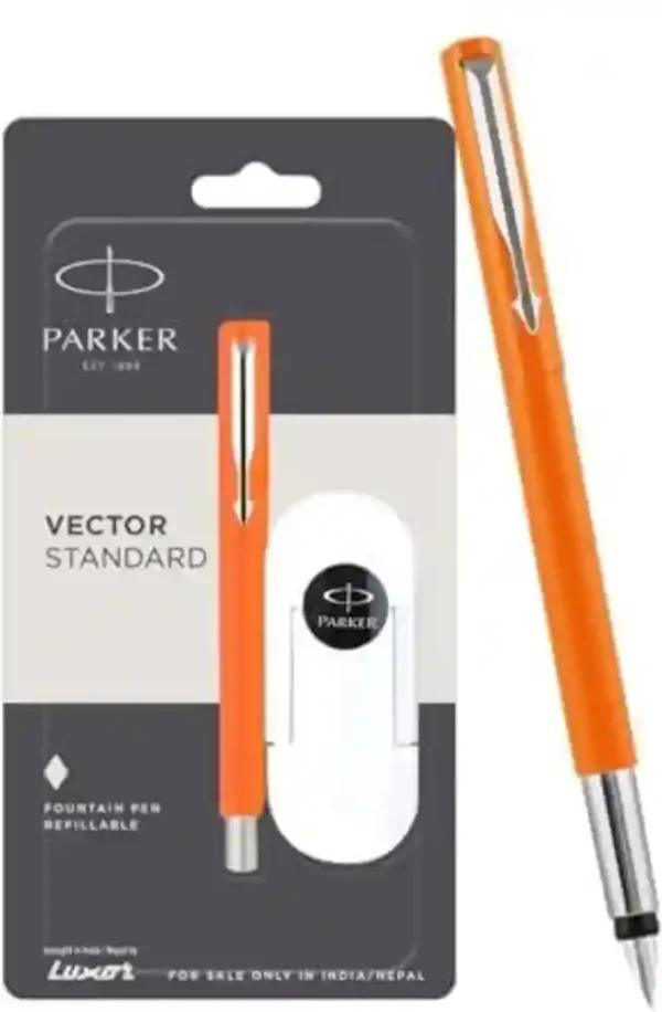 PARKER VECTOR STANDARD CT FP+INK 3N BLUE 375